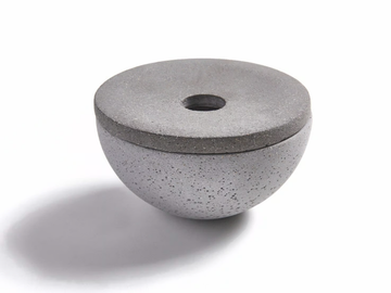 ULTIMA - Concrete ashtray by URBI et ORBI - view 2